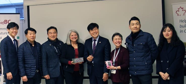 Legislators from Gyeonggi-do, Korea visit ISS<em>of</em>BC