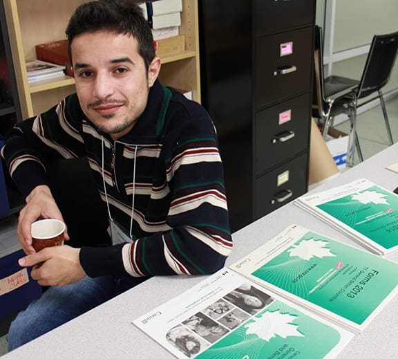 Volunteers contribute over 900 hours to newcomer tax clinics
