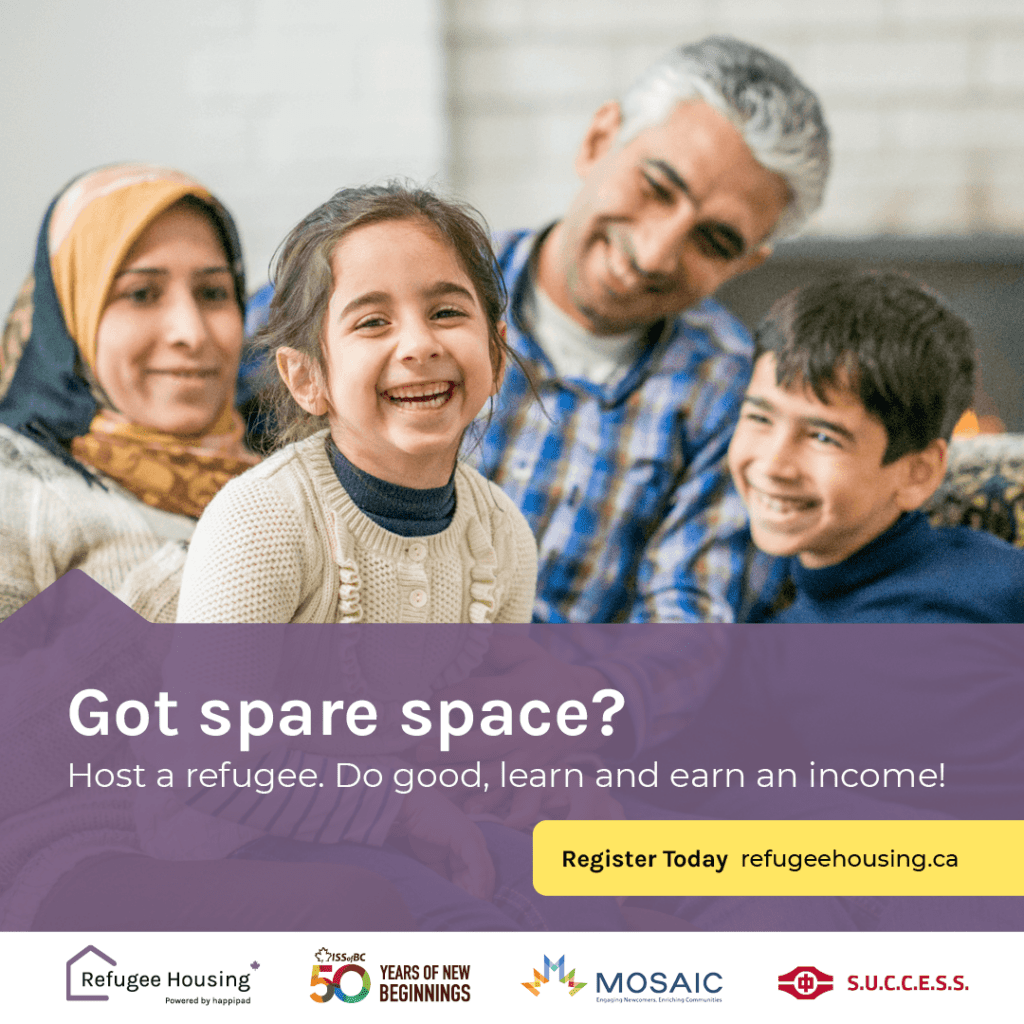 Refugee Housing Project - Host a refugee and make a difference!