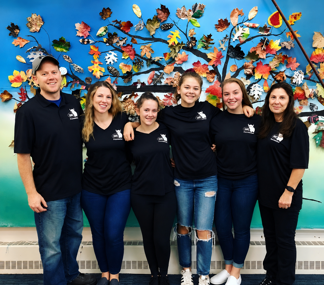 Revitt family at their nonprofit