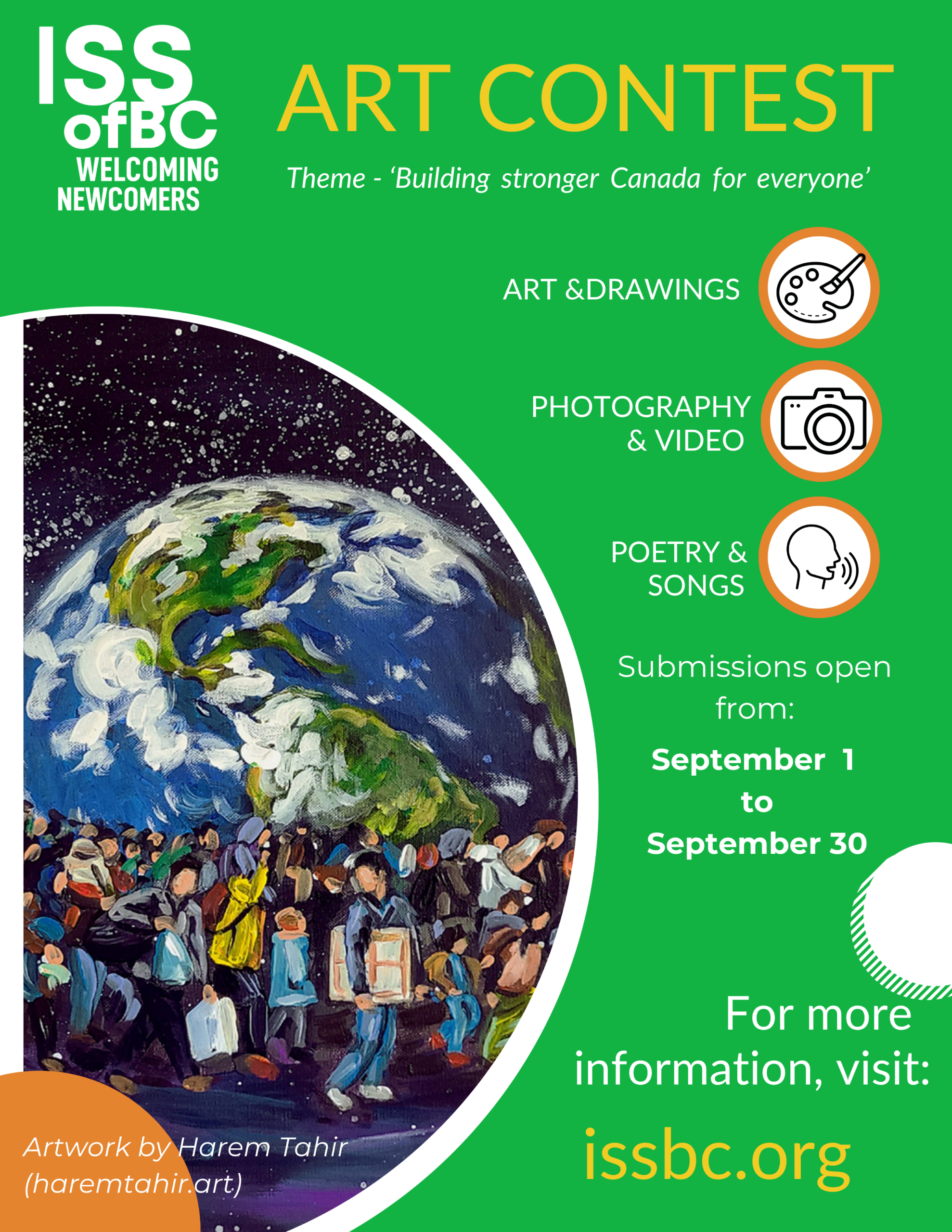 Welcome Week Art Contest